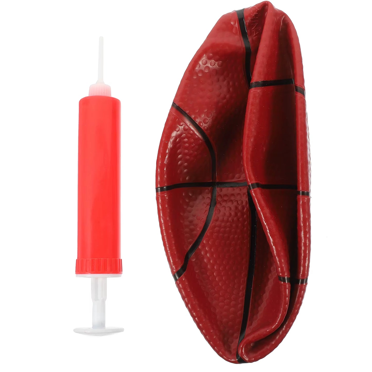 Mini Basketball Supplies Pool Toys Children’S Standard Beach Students Rubber Party Inflator