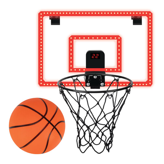 Over-The-Door Basketball Hoop, Indoor Sports Game, Battery-Powered, for All Ages, by