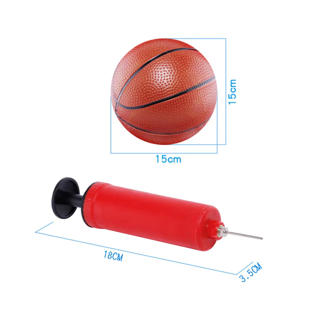Mini Basketball Supplies Pool Toys Children’S Standard Beach Students Rubber Party Inflator